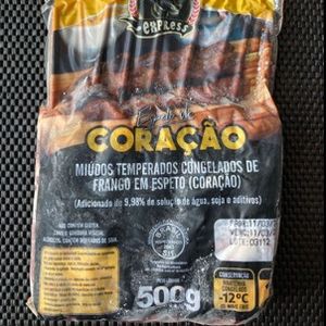 imagem do produto Pacote Espetinho Coração 500G