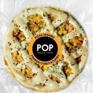 imagem do produto Pizza "Frango" e Catupop Pop Vegan