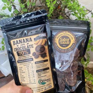 imagem do produto Banana com chocolate - sabor e saúde