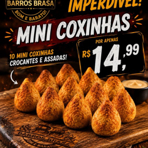 imagem do produto 10 Mini coxinhas Crocantes