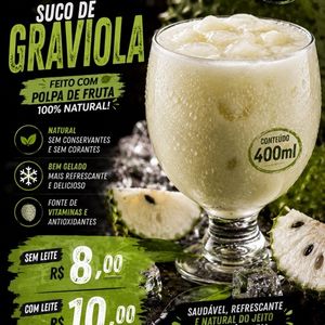 imagem do produto SUCO DE GRAVIOLA 400Ml