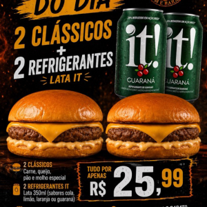 imagem do produto 2 Clássico+ 2 Refrigerante It