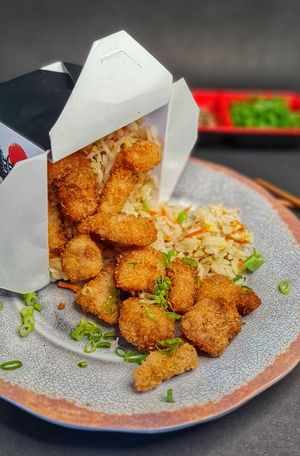 imagem do produto Filé Suino Crocante com arroz especial