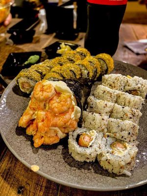 imagem do produto Combo Trio Camarão Temaki Alho e óleo