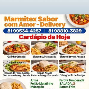 Marmitex Sabor Com Amor E Saúde Fitness