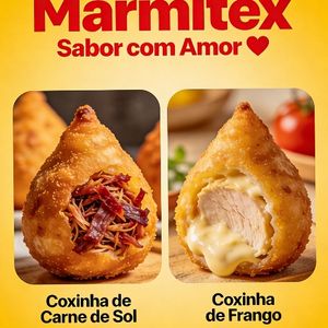 imagem do produto Coxinha de frango e carne de sol