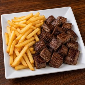 imagem do produto Carne com fritas