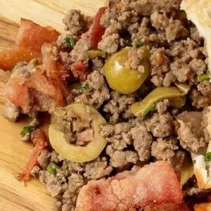 imagem do produto Carne bacon azeitona e cheiro verde