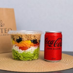 imagem do produto Combo Salada Especial Luteo+ Coca-Cola Zero Açúcar 220ml