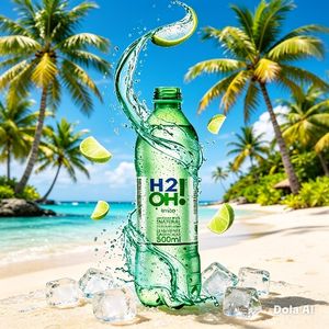 imagem do produto H2O sabor limão