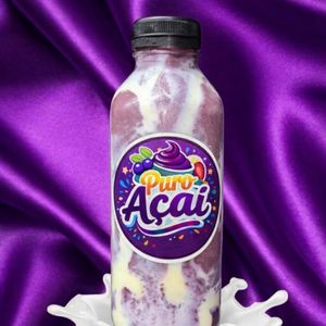 imagem do produto Açaí na Garrafa 300 ml Creme de Maracujá