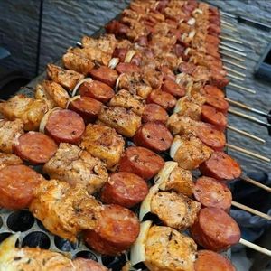 imagem do produto Espetinho de Carne com Linguiça