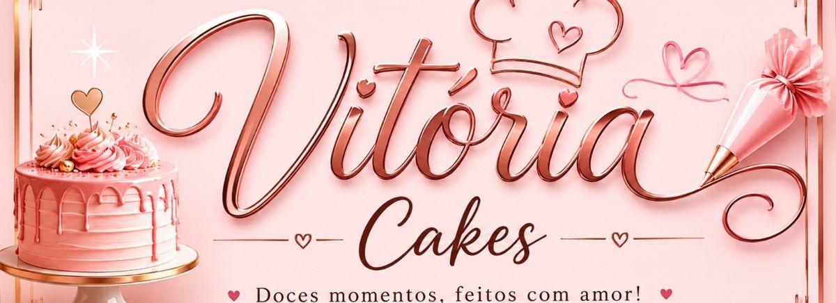 Vitória Cakes Doceria logo