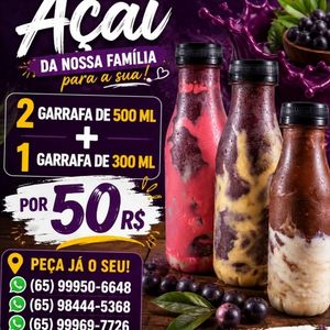 imagem do produto 2 garrafa de 500ml + 1 garrafa de 300ml
