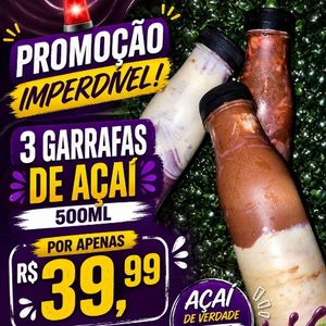 imagem do produto Promoção 3 garrafa de 500ml 