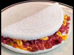 imagem do produto Tapioca Especial Atum c/ Calabresa c/ Bacon c/ Catupiry e Cheddar....