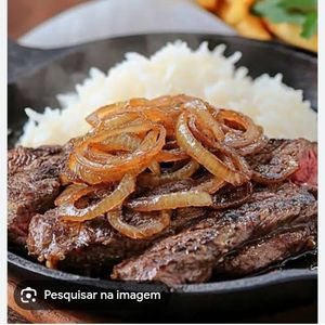 imagem do produto Bife de alcatra  acebolado 