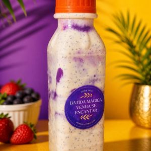 imagem do produto Vitamina de açaí com mousse de maracujá