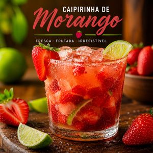 imagem do produto CAIPIRINHA DE MORANGO