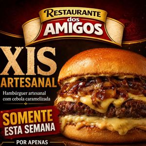 imagem do produto XIS HAMBURGUER ARTESANAL