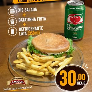 imagem do produto combo xis salada