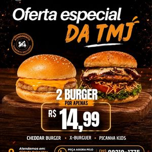 imagem do produto 2 BURGER POR 14,99