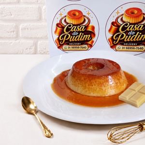 imagem do produto Pudim de chocolate branco 