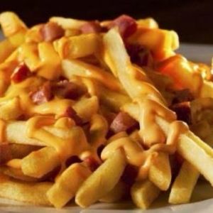 imagem do produto BATATA FRITA COM CHEEDAR E BACON