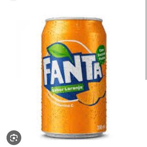 imagem do produto Refrigerante lata fanta laranja 350ml
