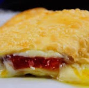 imagem do produto pastel de banana da terra com Nutella