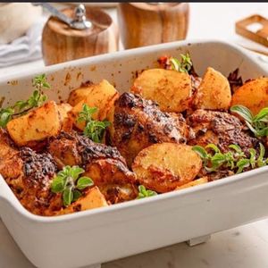 imagem do produto Coxa sobre coxa com batata 