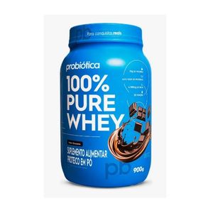 imagem do produto 100% PURE WHEY POTE CHOCOLATE PROBIOTICA