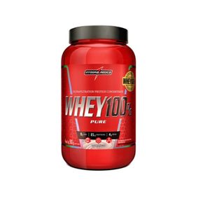 imagem do produto WHEY 100% PURE MORANGO INTEGRALMEDICA