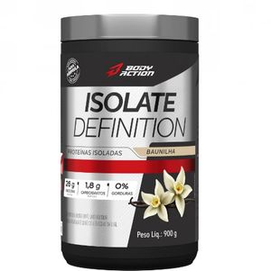 imagem do produto ISOLATE DEFINITION BAUNILHA BODYACTION