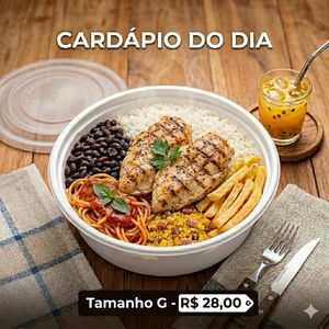 imagem do produto MARMITA G COM FRANGO GRELHADO 