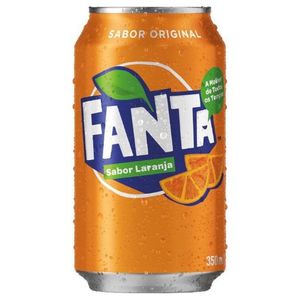 imagem do produto Fanta laranja em lata