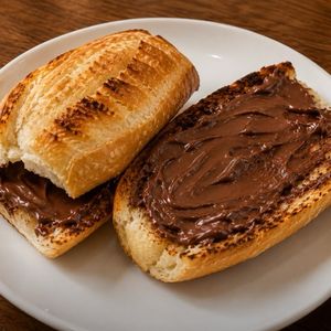 imagem do produto Pão na chapa com Nutella