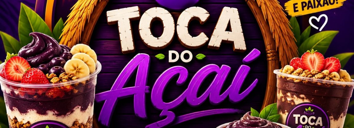 Toca Do Açaí logo