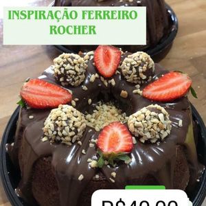 imagem do produto bolo inspiraçao ferreiro rocher