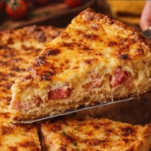 imagem do produto Quiche de queijo com presunto e calabresa