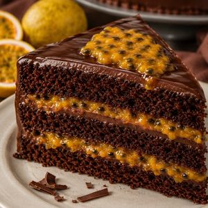 imagem do produto Bolo de chocolate com maracujá 