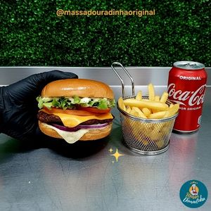 imagem do produto Hambúrguer Smash +Batata frita