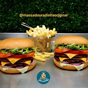 imagem do produto 2 duplos blends+ Coca Cola 2lts+ Batata frita com catupiry+ Maionese verde