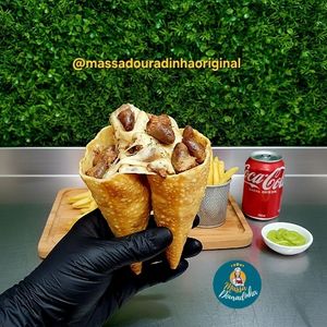 imagem do produto Pastel de coraçãozinho tradicional com queijo muçarela