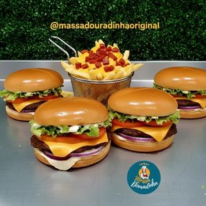 imagem do produto 4 Smash's+ Batata frita+ 2 potinhos de maionese verde