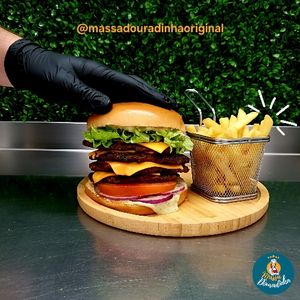 imagem do produto Hambúrguer das galáxias 4.0 +Batata frita