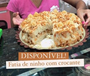 imagem do produto Fatia de torta Ninho Crocante