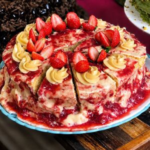 imagem do produto Fatia de Torta de Morango