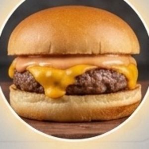 imagem do produto (Jandaiguaba) Pão brioche macio com blend de maminha  100g queijo cheddar derretido,  e nossa irresistível maionese da casa.