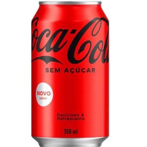 imagem do produto Coca cola zero lata 350ml